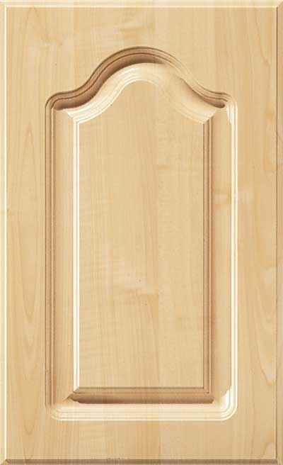 Al757 Arched Raised Panel Door Rounded Corners